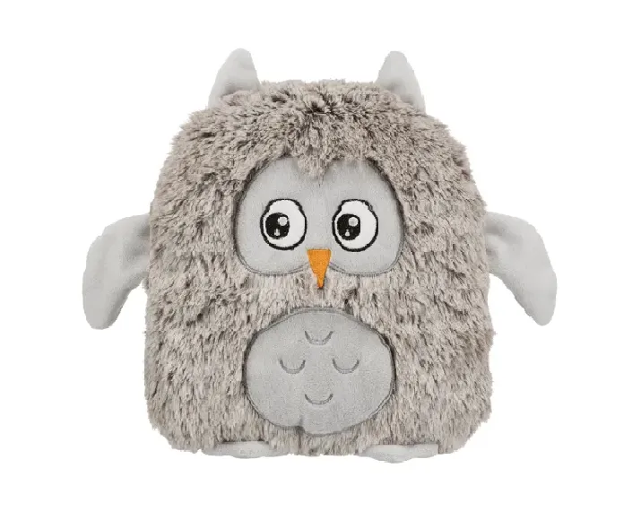 Trixie Owl Plush Dog Toy with Rustling Foil Squeak (26 Cm) at ithinkpets.com (1)