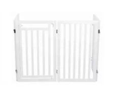 Trixie Pet Barrier With Door, 4-Parts at ithinkpets.com (2)