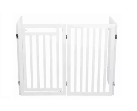 Trixie Pet Barrier With Door, 4-Parts at ithinkpets.com (2)