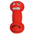 Trixie Smiley Dumbbell with Motifs Latex Toy for Dogs