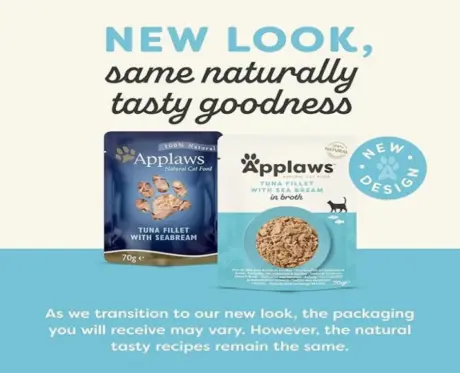 Applaws Cat Tuna Fillet with Sea Bream in Broth,Cat Wet Food, 70 Gms at ithinkpets.com 2