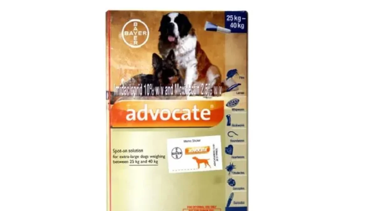 Bayer Advocate Spot-On for Large Dogs (25-40kg), ML x Pipettes