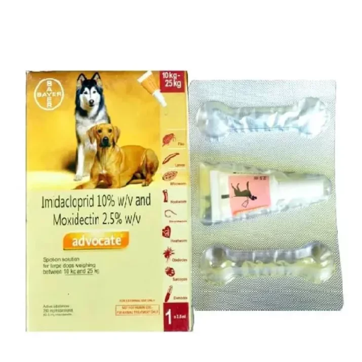 Buy Bayer Elanco Advocate Spot On For Medium Dogs (10-25kg
