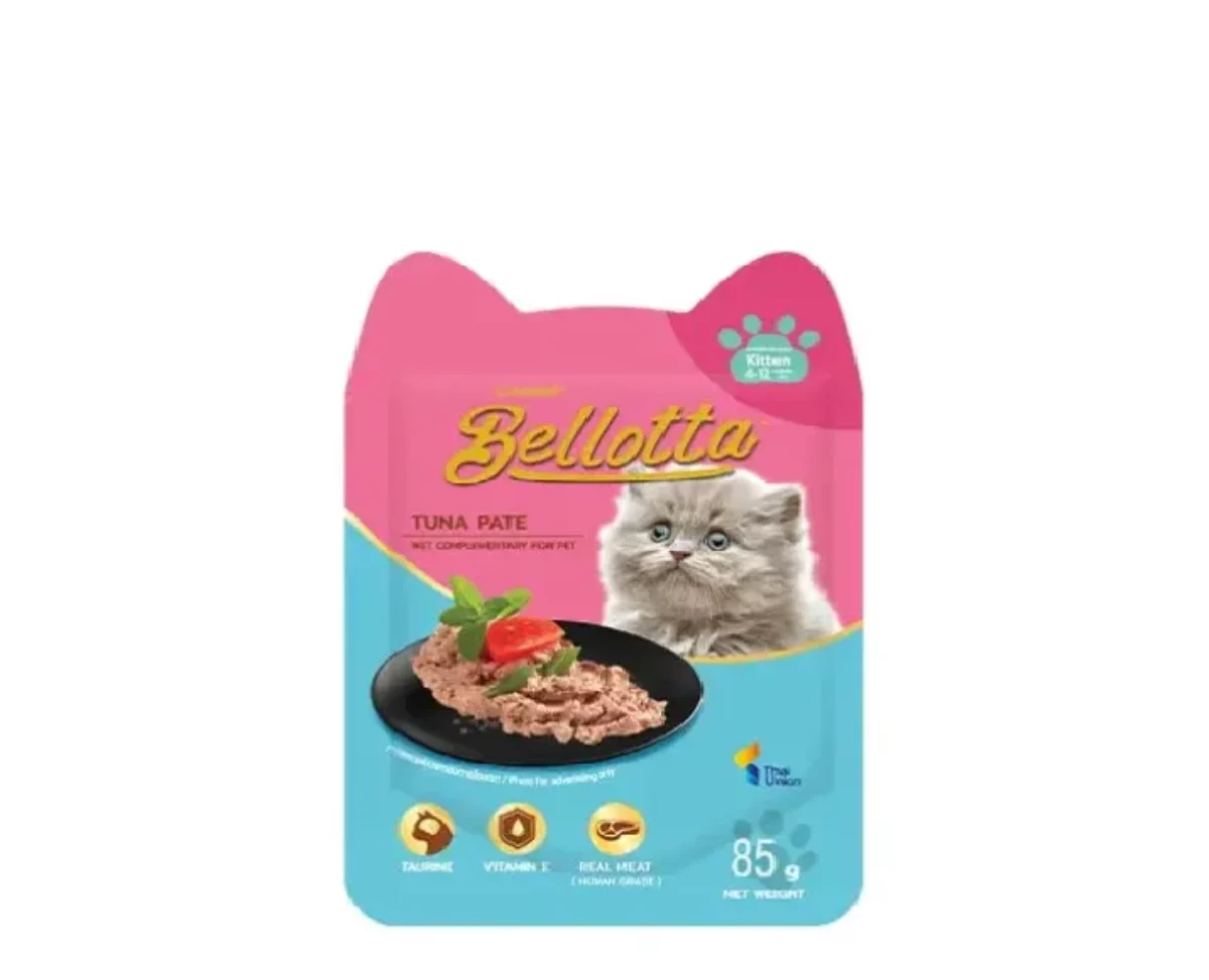 Buy Bellotta Wet Food For Kittens Tuna Pate 85 Gms Delightful Bellotta Kitten Food Ithinkpets