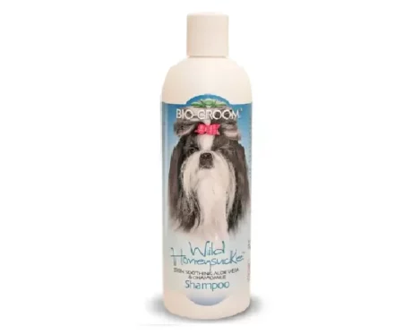 Bio-Groom Wild Honeysuckle Skin Soothing Aloe Vera & Chamomile Shampoo, 355 ml at ithinkpets.com (1) (1)