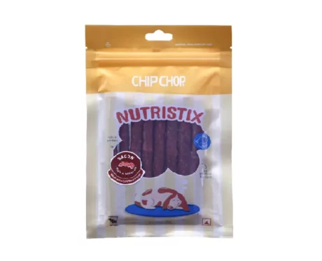 Chip Chops Nutristix Bacon Flavour, 70g at ithinkpets.com (1) (1)