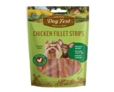 Dogfest Chicken Fillet Strips Dog Treat at ithinkpets.com
