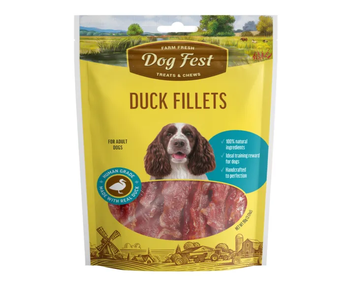 Dogfest Duck fillets Dog Treats at ithinkpets.com (2)