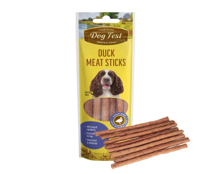 Dogfest Meat Sticks Duck Dog Treat at ithinkpets.com (1)