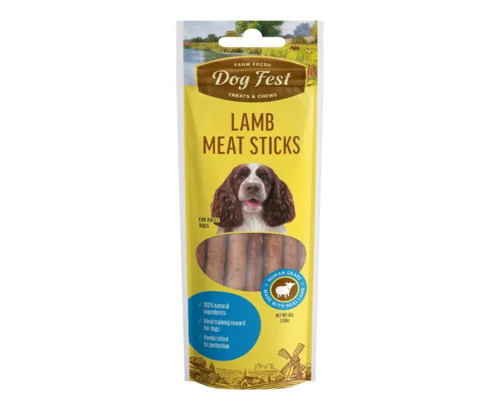 Dogfest Meat Sticks Lamb Dog Treat at ithinkpets.com (2)