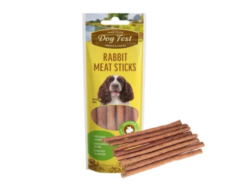 Dogfest Meat Sticks Rabbit Dog Treat at ithinkpets.com (1)