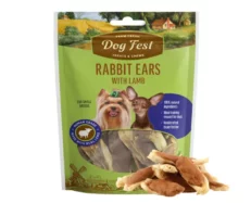 Dogfest Rabbit Ears With Lamb Dog Treat at ithinkpets.com