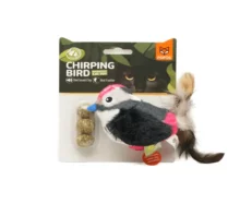 Fofos Black Bird with Catnip balls, Cat Interavtive Toy at ithinkpets.com (1)