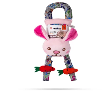 Fofos Blocky Meow Door Hanger Rabbit Toy for Cats at ithinkpets.com (1)