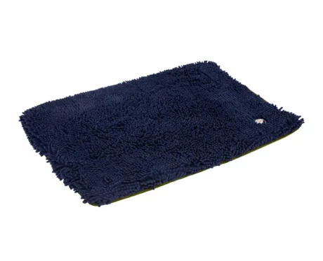 Fofos Chenille Memory Foam Mat Light Blue  M at ithinkpets.com (1)