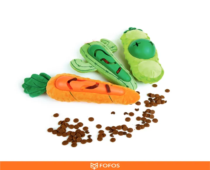 Fofos Cute Treat Dog Toy Cactus at ithinkpets.com (4)