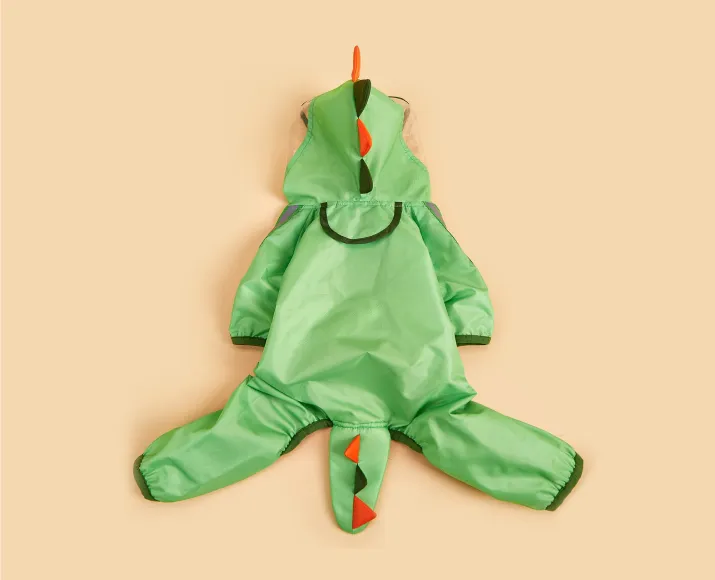 Fofos Dog Raincoat Dinosaur, Lightweight And Waterproof at ithinkpets.com (5)