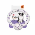 Fofos Durable Puller Dog Toy White And Purple