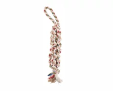 Fofos Flossy Rope Dog Toy Braided at ithinkpets.com (1)