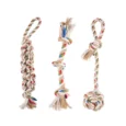 Fofos Flossy Rope Dog Toy Braided