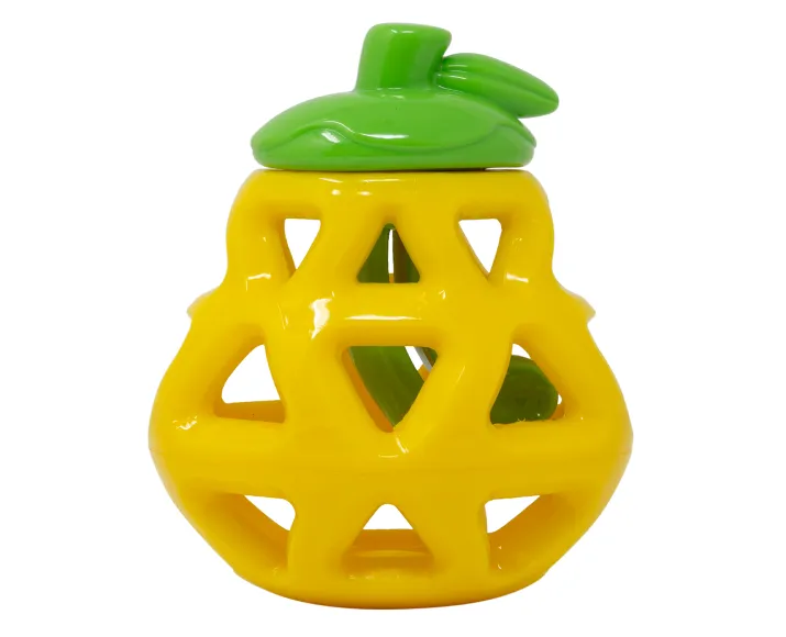 Fofos Fruity Bites Treat Dispenser Dog Toy Pear, 2 in 1 Dog Toy at ithinkpets.com (12)