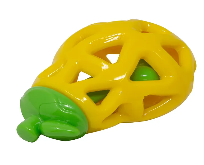 Fofos Fruity Bites Treat Dispenser Dog Toy Pear, 2 in 1 Dog Toy at ithinkpets.com (8)