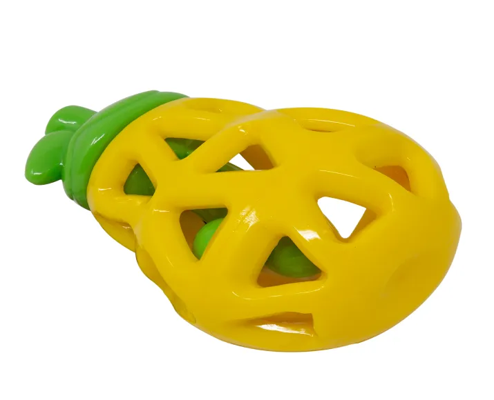 Fofos Fruity Bites Treat Dispenser Dog Toy Pear, 2 in 1 Dog Toy at ithinkpets.com (9)