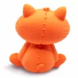 Fofos Latex Bi Cat Squeaky Dog Toy