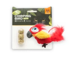 Fofos Parrot with Catnip balls, Cat Interavtive Toy at ithinkpets.com (1)