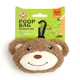 Fofos Plush Bear Poop Bag Set