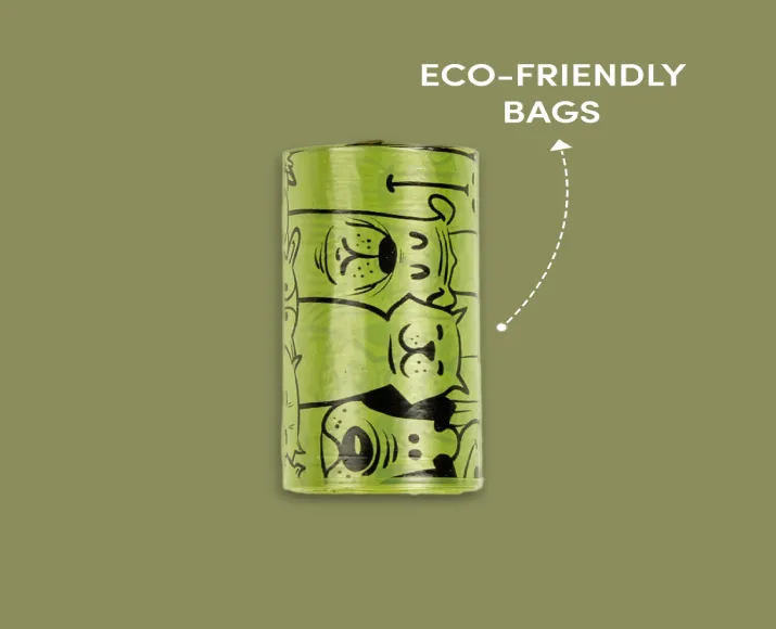 Fofos Plush Racoon Poop Bag Set at ithinkpets.com (6)