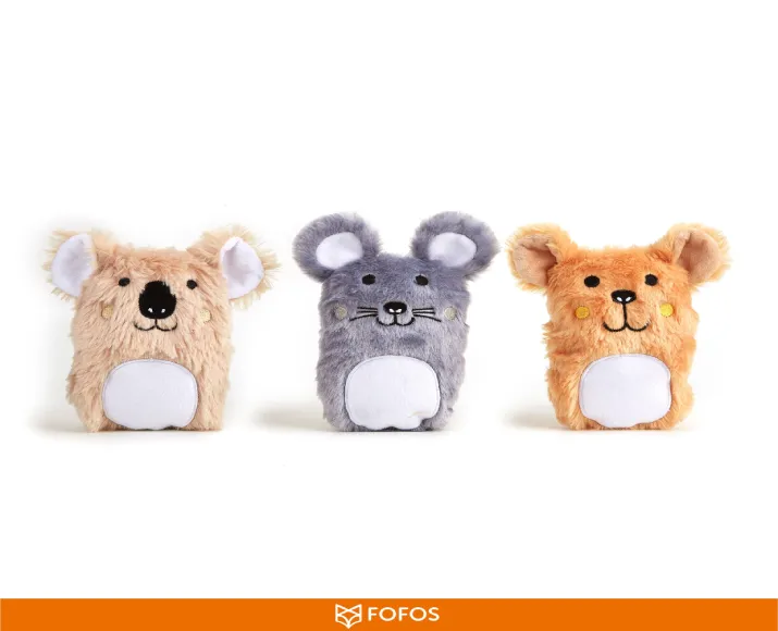 Fofos Puppy Plush Dog Toy Assorted at ithinkpets.com (2)