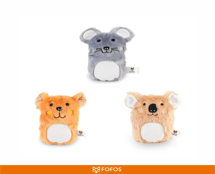 Fofos Puppy Plush Dog Toy Assorted at ithinkpets.com (4)