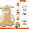 Fofos Ropeleg plush Sheep Toy for Dogs