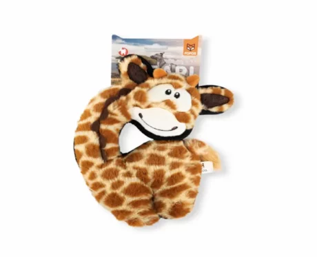 Fofos Safari Line Giraffe, Dog Plush Toy at ithinkpets.com (1)