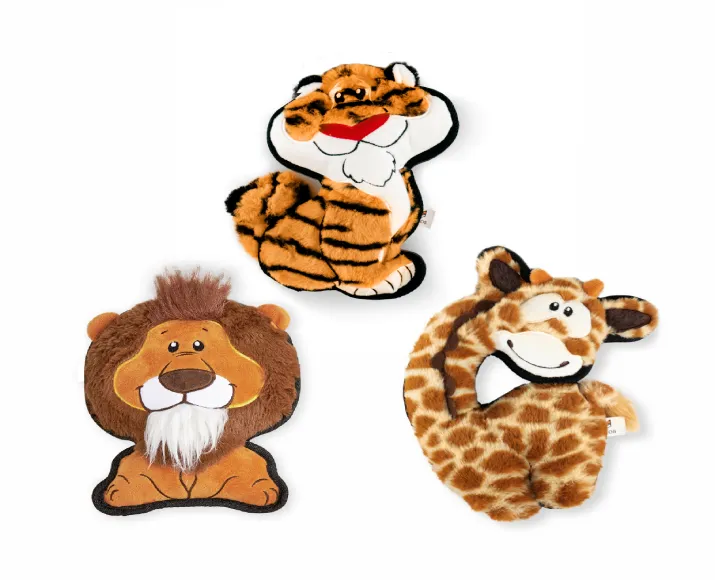 Fofos Safari Line Lion, Dog Plush Toy at ithinkpets.com (3)