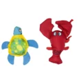 Fofos Summer Catnip Cat Toy Turtle with Lobster
