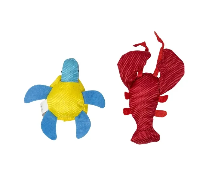 Fofos Summer Catnip Cat Toy Turtle with Lobster at ithinkpets.com (4)
