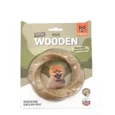 Fofos Woodplay Ring, Tough Chew Dog Toy