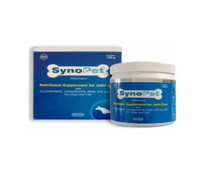Intas Synopet Nutitonal Supplement for Joint Care,120 Gms at ithinkpets.com (3)