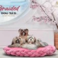 Jazz My Home Braided Dog Bed, Puppies & Adult Dog