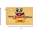 Jazz My Home Chief Snack Officer Dog Mat
