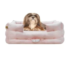 Jazz My Home Cotton Comfy French Dog Bed at ithinkpets.com (1)