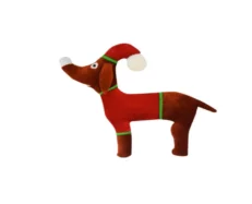 Jazz My Home Dog Santa Dog Plush Toy at ithikpets.com (1)