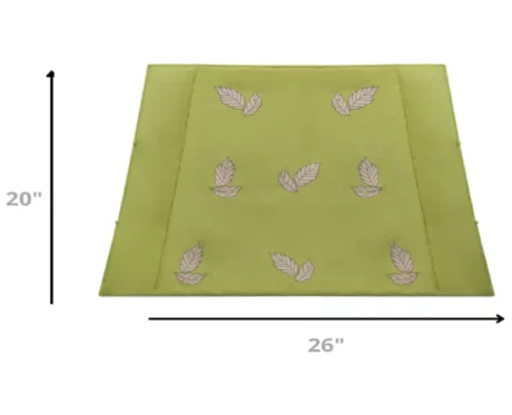Jazz My Home Leafy Lounge Playmat Dog Mat at ithinkpets.com (2)