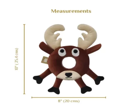 Jazz My Home Mr.Crabby Dog Plush Toy at ithinkpets.com (2)