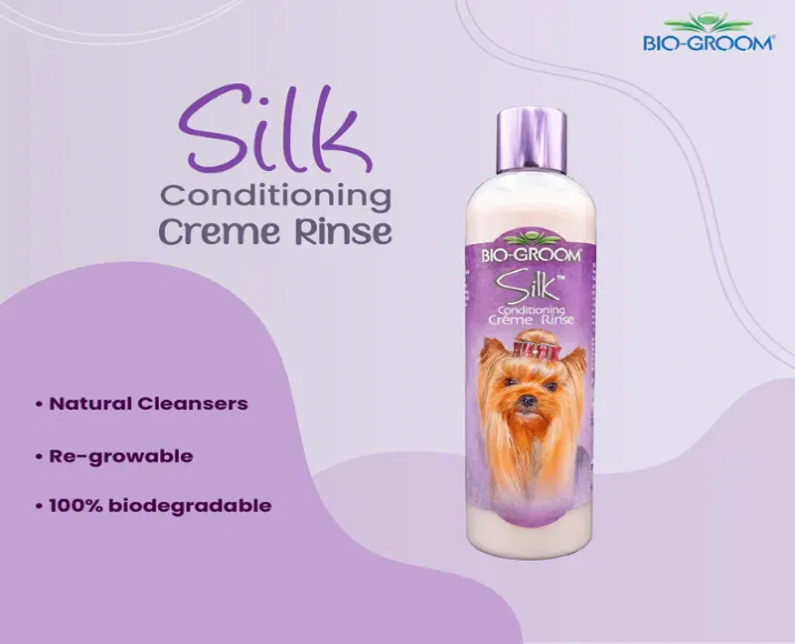 Silk Creme Rinse Conditioner For Dogs, 355 ml at ithinkpets.com (4)