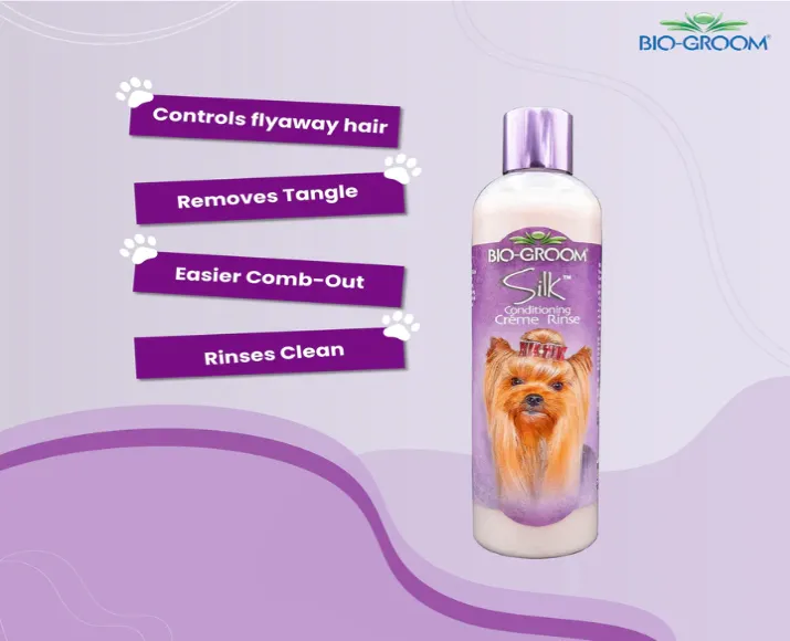 Silk Creme Rinse Conditioner For Dogs, 355 ml at ithinkpets.com (5)