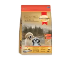 SmartHeart Gold Salmon and Rice Adult Puppy Dry Food at ithinkpets.com (1)