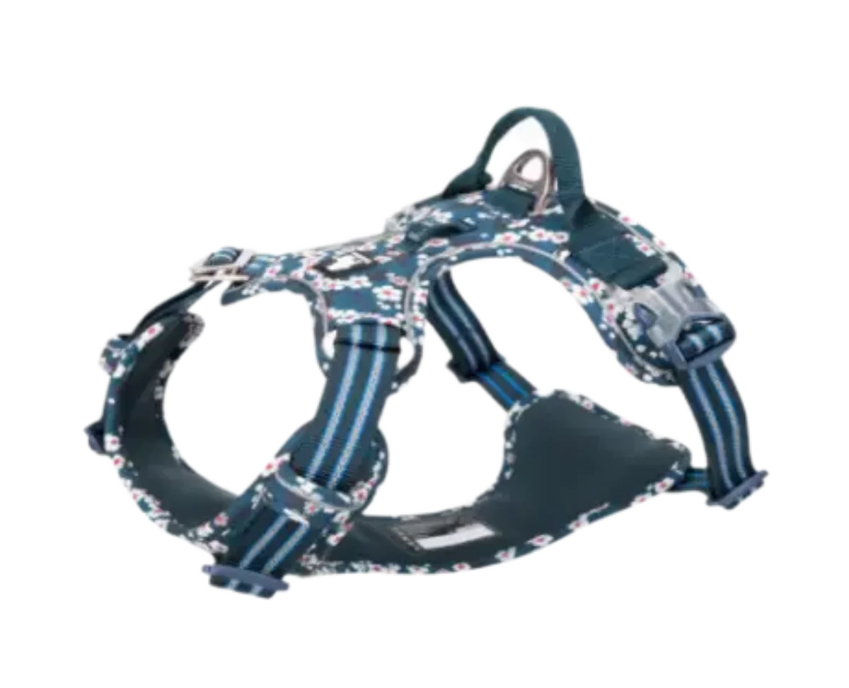 Buy Truelove Floral No Pull Pet Harness Saxony Blue ITP